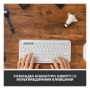 КЛАВІАТУРА LOGITECH K380 MULTI-DEVICE BLUETOOTH KEYBOARD WHITE БЕЗДРОТОВА 3