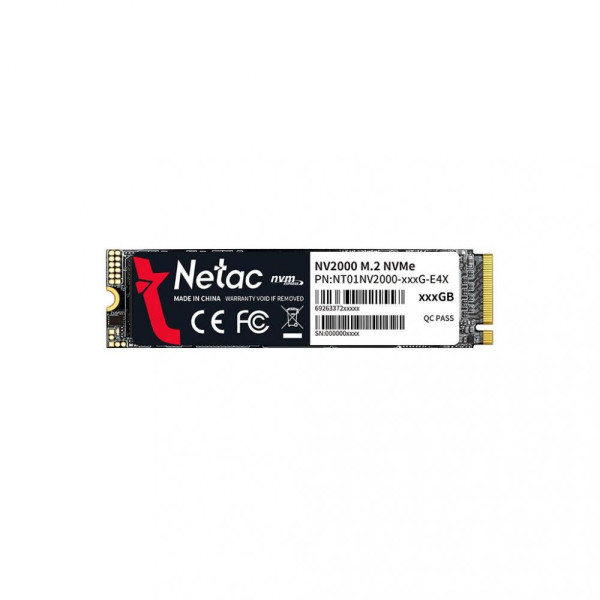 ЖЕСТКИЙ ДИСК ВНУТРЕННИЙ SSD NETAC NV2000 512GB (NT01NV2000-512-E4X) 0