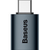 ПЕРЕХІДНИК BASEUS INGENUITY SERIES MINI OTG ADAPTOR TYPE-C TO USB-A BLUE (ZJJQ000003) 1