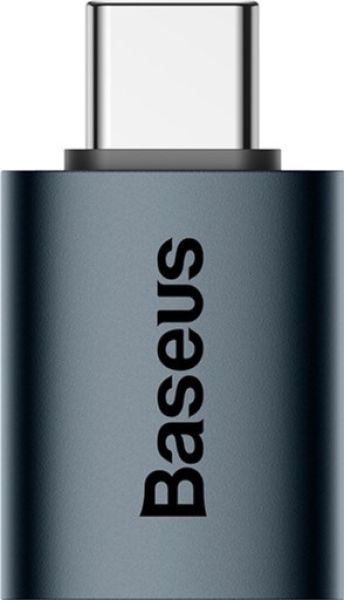 ПЕРЕХІДНИК BASEUS INGENUITY SERIES MINI OTG ADAPTOR TYPE-C TO USB-A BLUE (ZJJQ000003) 1