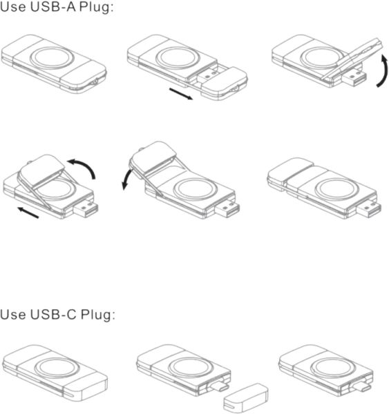 БЕЗДРОТОВИЙ ЗАРЯДНИЙ ПРИСТРІЙ XOKO 2 В 1 USB/TYPE-C XOKO APWC-001 FOR APPLE WATCH CHARGER (XK-APWC-001-WH) WHITE 3