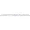 КЛАВІАТУРА APPLE MAGIC KEYBOARD WITH TOUCH ID AND NUMERIC KEYPAD FOR MAC MODELS WHITE UKR (MK2C3UA/A) 1