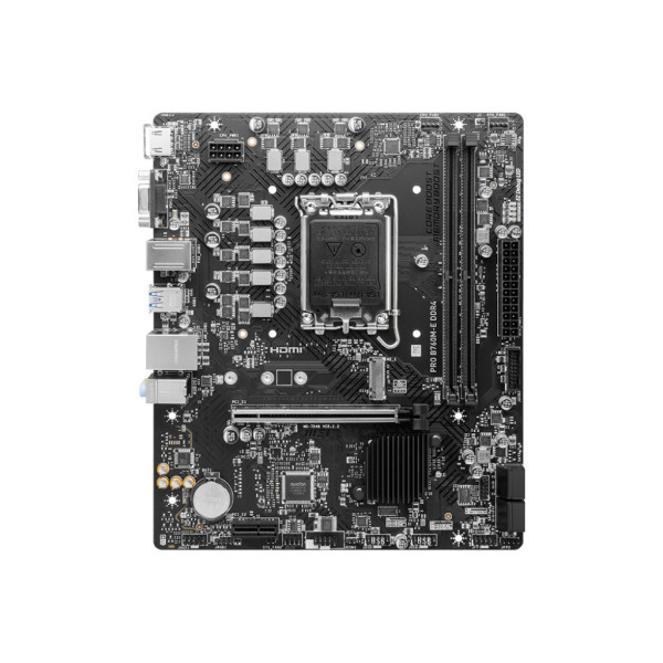 МАТЕРИНСКАЯ ПЛАТА MSI PRO B760M-E DDR4 0