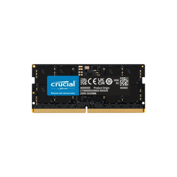 ОПЕРАТИВНА ПАМ'ЯТЬ CRUCIAL 16GB SO-DIMM DDR5 4800 MHZ (CT16G48C40S5) 0