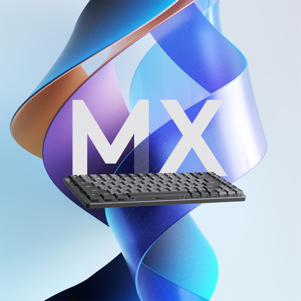 КЛАВІАТУРА LOGITECH MX MECHANICAL MINI CLICKY WIRELESS ILLUMINATED GRAPHITE (920-010782) ENG/UA 7