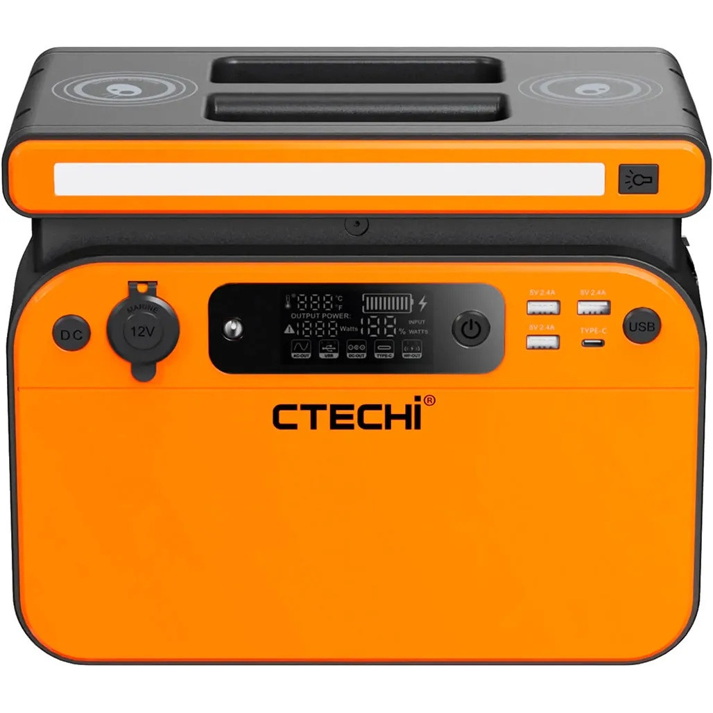 ЗАРЯДНАЯ СТАНЦИЯ CTECHI GT500 ORANGE 500W 518WH 0