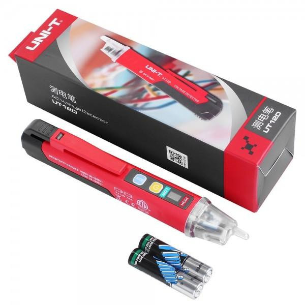 ТЕСТЕР НАПРЯЖЕНИЯ UNI-T UT12D-EU RED 3