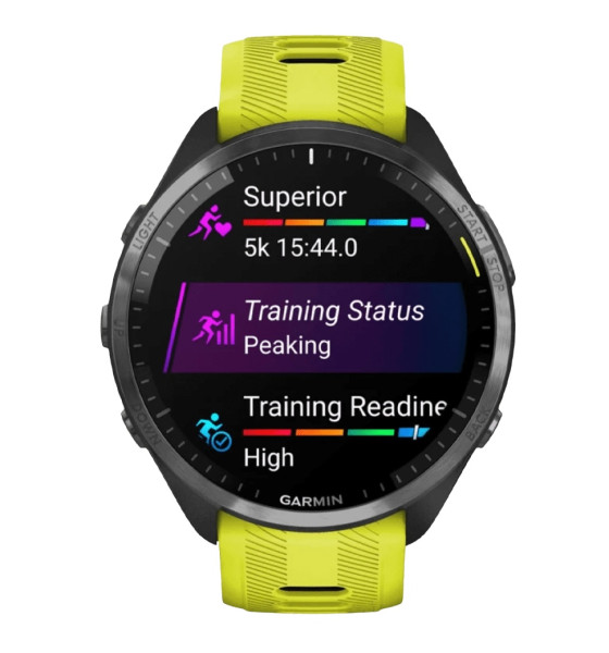 Смарт-годинник Garmin Forerunner 965 Carbon Gray Titanium Bezel