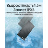 ЗОВНІШНІЙ ПОРТАТИВНИЙ АКУМУЛЯТОР NITECORE SUMMIT 10000 10000MAH BLACK 38.5W, З ФУНКЦІЄЮ ПІДІГРІВУ (6-1495_10000) 5