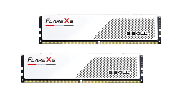 ОПЕРАТИВНА ПАМ'ЯТЬ G.SKILL 64GB (2X32GB) DDR5 6000 MHZ CL36 FLARE X5 WHITE (F5-6000J3636F32GX2-FX5W) 0