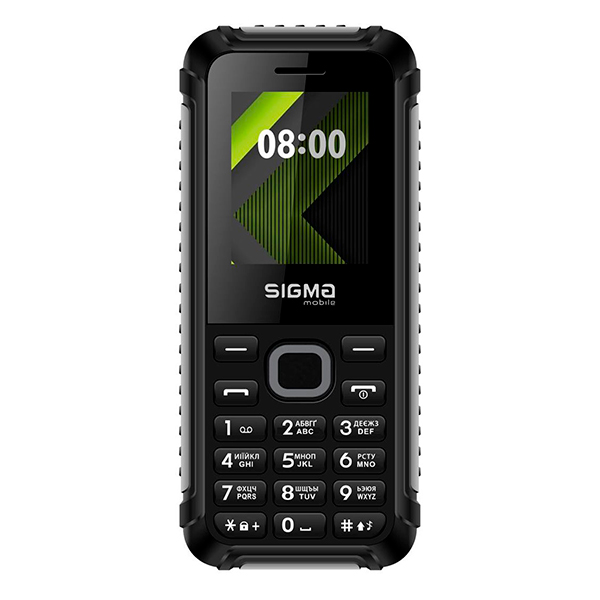КНОПКОВИЙ ТЕЛЕФОН SIGMA MOBILE X-STYLE 18 TRACK BLACK GRAY (УЦІНЕНИЙ) 3