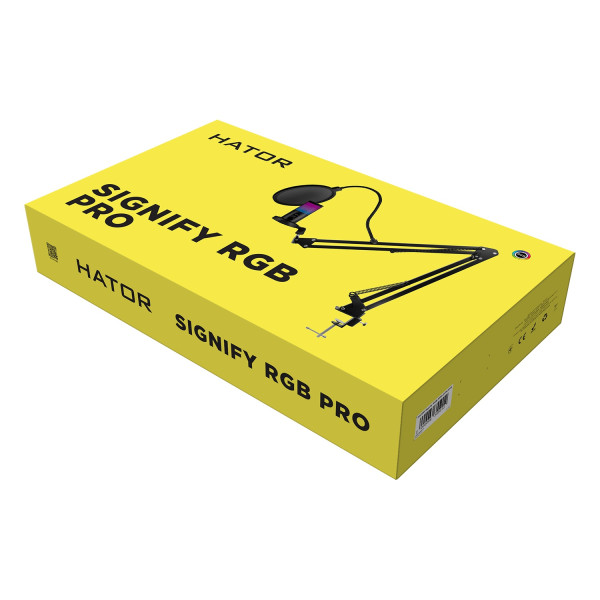 МИКРОФОН HATOR SIGNIFY RGB PRO HTA-515 BLACK 1