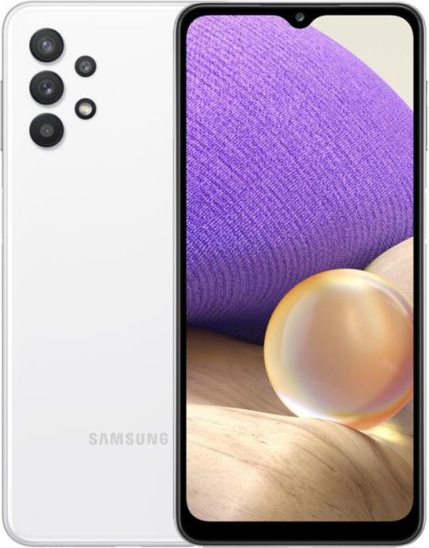 СМАРТФОН SAMSUNG GALAXY A32 5G SM-A326BR 4/128GB WHITE А- (БУ) 0