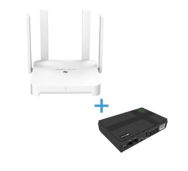 МАРШРУТИЗАТОР RUIJIE REYEE RG-EW1800GX PRO WHITE +VIA ENERGY MINI UPS 2.0 0