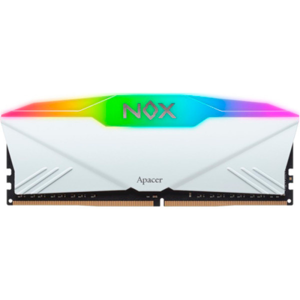 ОПЕРАТИВНА ПАМ'ЯТЬ APACER (AH4U32G36C25YNWAA-2) WHITE NOX RGB DDR4 3600MHZ 32GB KIT 2X16GB 2