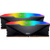 ОПЕРАТИВНАЯ ПАМЯТЬ APACER (AH4U16G32C28YNBAA-2) BLACK 16 GB DDR4 3200 MHZ NOX RGB 0