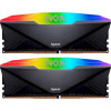 ОПЕРАТИВНАЯ ПАМЯТЬ APACER (AH4U16G32C28YNBAA-2) BLACK 16 GB DDR4 3200 MHZ NOX RGB 1