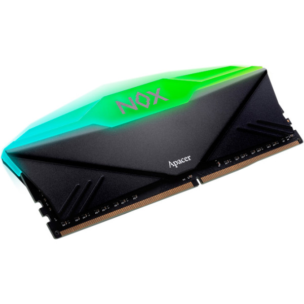 ОПЕРАТИВНА ПАМ'ЯТЬ APACER (AH4U16G32C28YNBAA-2) BLACK 16 GB DDR4 3200 MHZ NOX RGB 4