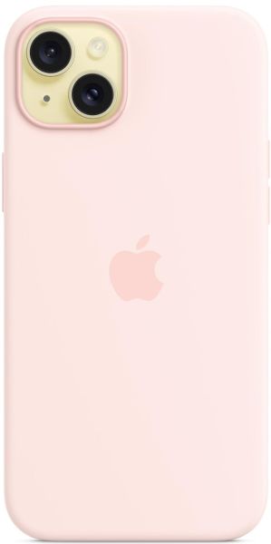 ЧОХОЛ-НАКЛАДКА APPLE SILICONE CASE WITH MAGSAFE ДЛЯ APPLE IPHONE 15 PLUS LIGHT PINK (MT143) 4