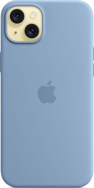 ЧОХОЛ-НАКЛАДКА APPLE SILICONE CASE WITH MAGSAFE ДЛЯ APPLE IPHONE 15 PLUS WINTER BLUE (MT193) 2