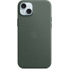 ЧЕХОЛ-НАКЛАДКА APPLE FINEWOVEN CASE WITH MAGSAFE ДЛЯ IPHONE 15 PLUS EVERGREEN (MT4F3) 0