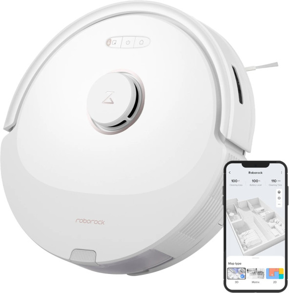 РОБОТ-ПИЛОСОС ROBOROCK Q8 MAX WHITE 1