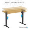 ІГРОВИЙ СТІЛ OFFICEPRO ODE1260LW LIGHT WOOD 3