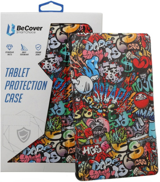 ЧОХОЛ-КНИЖКА ДЛЯ ПЛАНШЕТА BECOVER SMART CASE ДЛЯ XIAOMI PAD 7/7 PRO 11.2 RED GRAFFITI (712804) 0