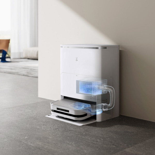РОБОТ-ПИЛОСОС ECOVACS DEEBOT X5 PRO OMNI WHITE (DDX39 WHITE) 12