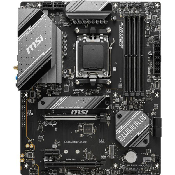 МАТЕРИНСЬКА ПЛАТА MSI B650 GAMING PLUS WIFI (911-7E26-008) 1