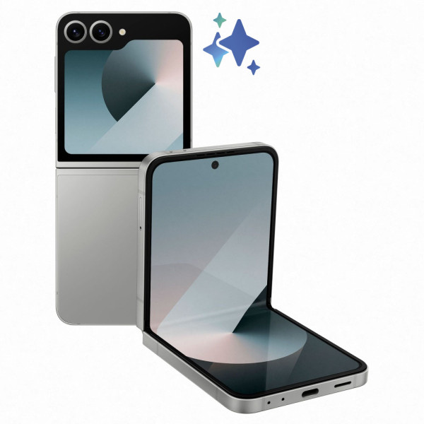 СМАРТФОН SAMSUNG GALAXY FLIP 6 F741 12/256GB SILVER SHADOW 0