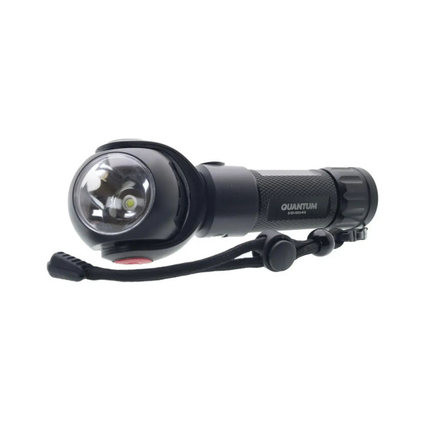ЛІХТАРИК QUANTUM QM-FL2020 TRANSFORMER 5W LED + COB BLACK 1