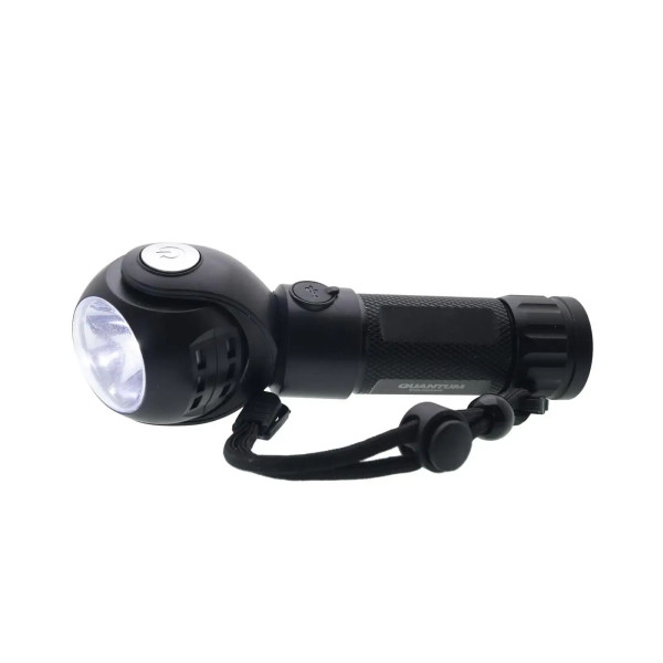 ЛІХТАРИК QUANTUM QM-FL2020 TRANSFORMER 5W LED + COB BLACK 2
