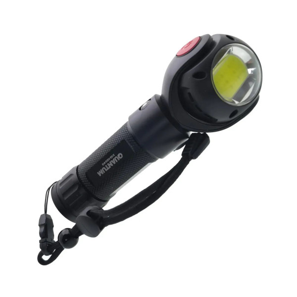 ЛІХТАРИК QUANTUM QM-FL2020 TRANSFORMER 5W LED + COB BLACK 3