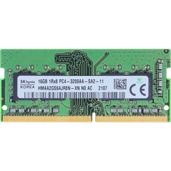 ОПЕРАТИВНАЯ ПАМЯТЬ SK HYNIX 16GB SO-DIMM DDR4 3200 MHZ (HMAA2GS6AJR8N-XN) 0