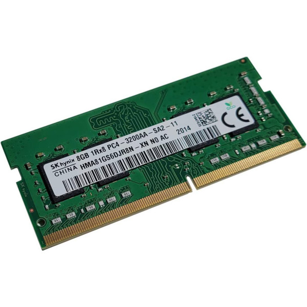 ОПЕРАТИВНА ПАМ'ЯТЬ SK HYNIX 8GB SO-DIMM DDR4 3200 MHZ (HMA81GS6DJR8N-XN) 0