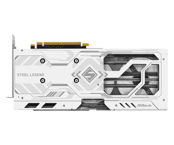 ВІДЕОКАРТА ASROCK INTEL ARC B580 STEEL LEGEND 12GB OC WHITE (B580 SL 12GO) 3