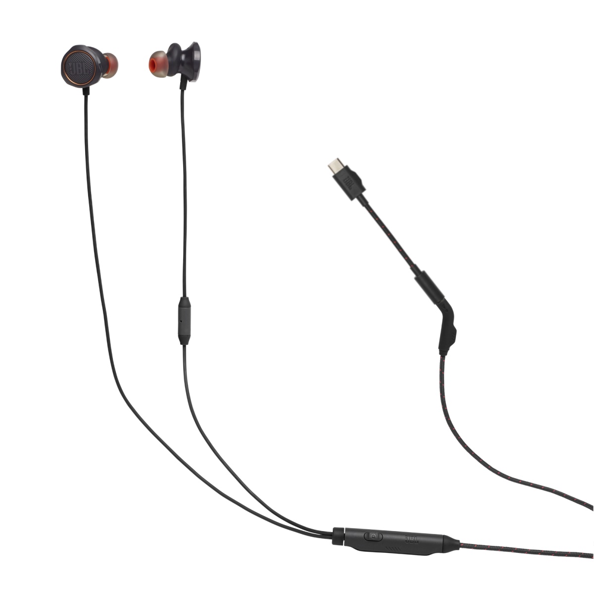 Дротові навушники JBL Quantum 50C Black (JBLQTUM50CBLK)