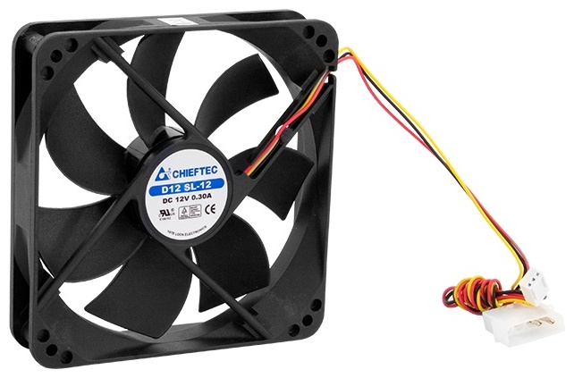 Вентилятор для ПК Chieftec Thermal Killer AF-1225S Black Chieftec - купити в Україні