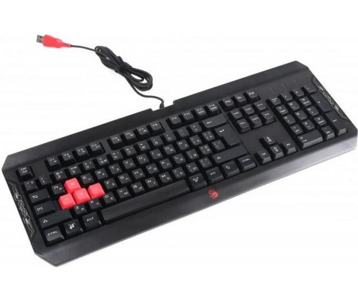 Клавіатура Bloody Q100 Black USB (ENG/UKR/RU)