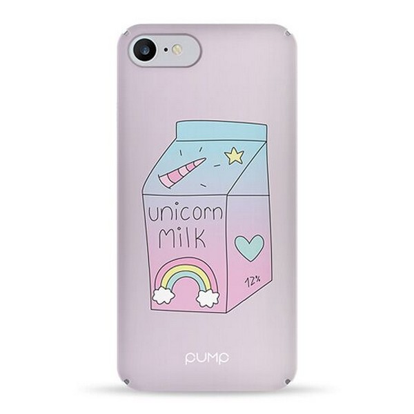 

Накладка для iPhone 7/iPhone 8 софт-тач пластик Pump Unicorns Milk12%, PMTT8/7-2/37