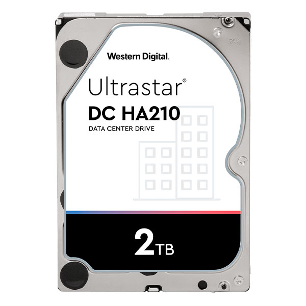 

Жорсткий диск внутрішній Western Digital Ultrastar DC Ha210 2TB, Gold (WD2005FBYZ)