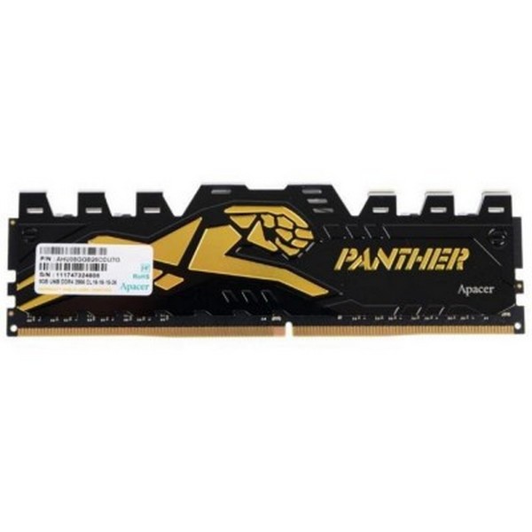 

Оперативна память Apacer 8 GB DDR4 2666 MHz Panther Golden (EK.08G2V.GEC, 8 GB DDR4 2666 MHz Panther Golden (EK.08G2V.GEC)