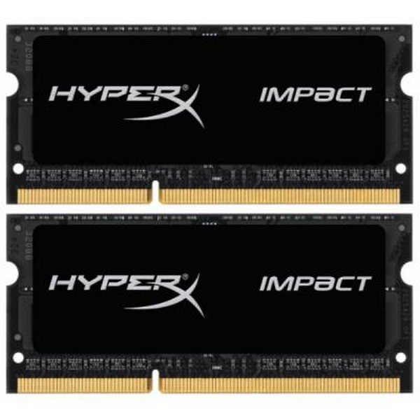 

Оперативна память Kingston 16 GB (2x8GB) SO-DIMM DDR3L 1600 MHz HyperX IMPACT (HX316LS9IBK2/16, 16 GB (2x8GB) SO-DIMM DDR3L 1600 MHz HyperX IMPACT (HX316LS9IBK2/16)
