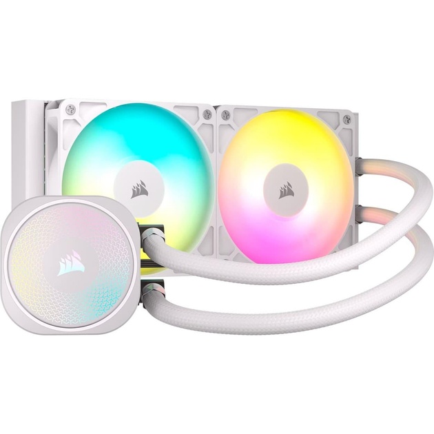 Кулер для ПК Corsair Nautilus 240 RS ARGB White (CW-9060094-WW)