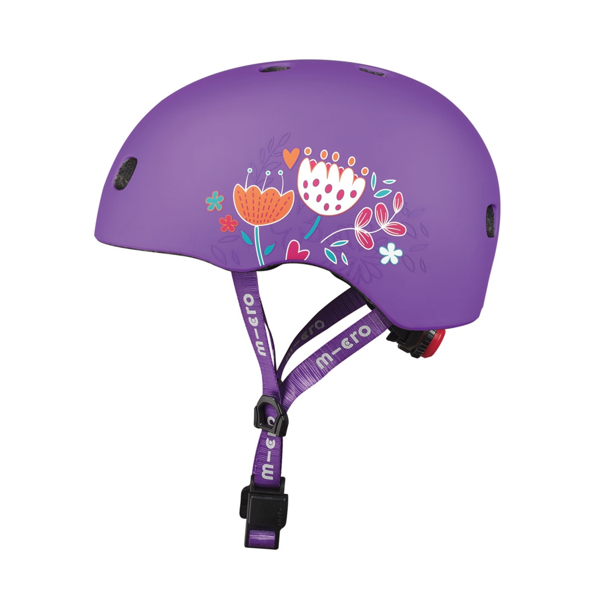 Велосипедний шолом Micro AC2138BX Purple (52-56 cm, M)