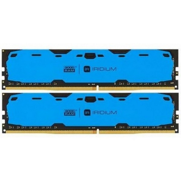 

Оперативна память GOODRAM 16 GB (2x8GB) DDR4 2400 MHz, 16 GB (2x8GB) DDR4 2400 MHz Iridium Blue (IR-B2400D464L15S/16GDC)