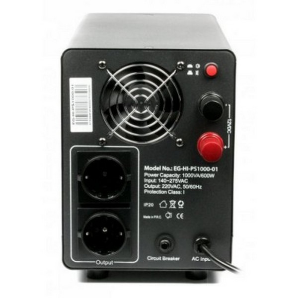 

Джерело безперебійного живлення EnerGenie EG-HI-PS1000-01, EG-HI-PS1000-01