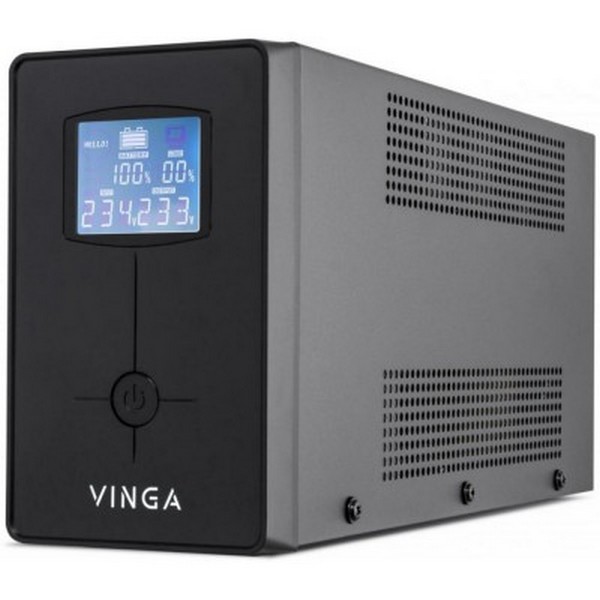 

Джерело безперебійного живлення Vinga LCD 1500VA metal case (VPC-1500M, LCD 1500VA metal case (VPC-1500M)