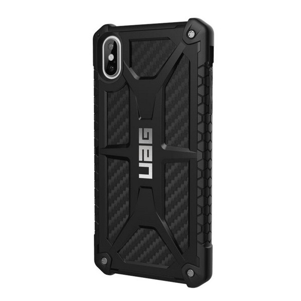 

Накладка для iPhone XS MAX UAG Monarch Carbon Fiber, Monarch iPhone Xs Max